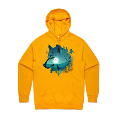 Spirit Animal Wolf 1 Unisex Hoodie Thumbnail
