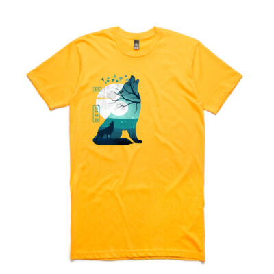 Spirit Animal Wolf 2 Unisex T-Shirt Thumbnail
