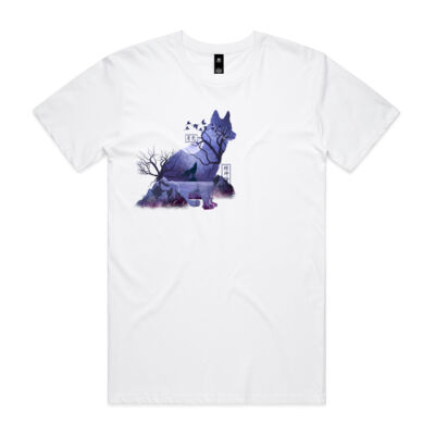 Spirit Animal Wolf 3 Unisex T-Shirt Thumbnail