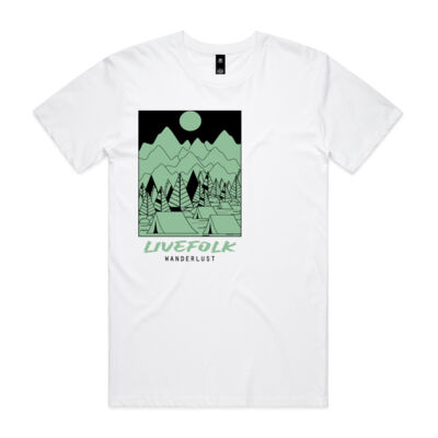 Live Folk-Wanderlust Unisex T-Shirt Thumbnail