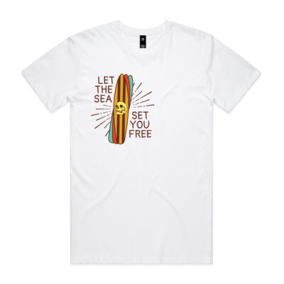 Let the Sea Set You Free Unisex T-Shirt Thumbnail