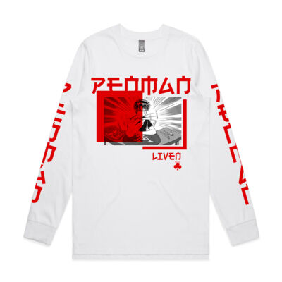 Penman Anime 2 Unisex Long Sleeve Shirt Thumbnail