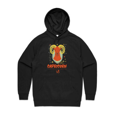 Capricorn Zodiac Unisex Hoodie Thumbnail