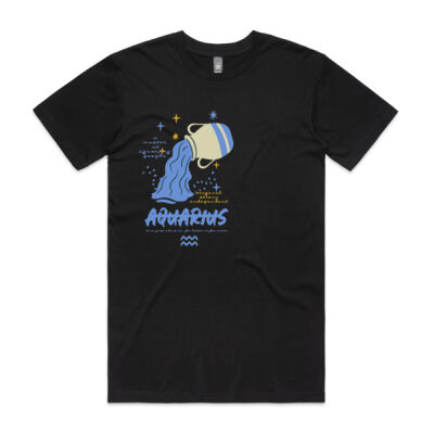 Aquarius Zodiac Unisex T-Shirt Thumbnail