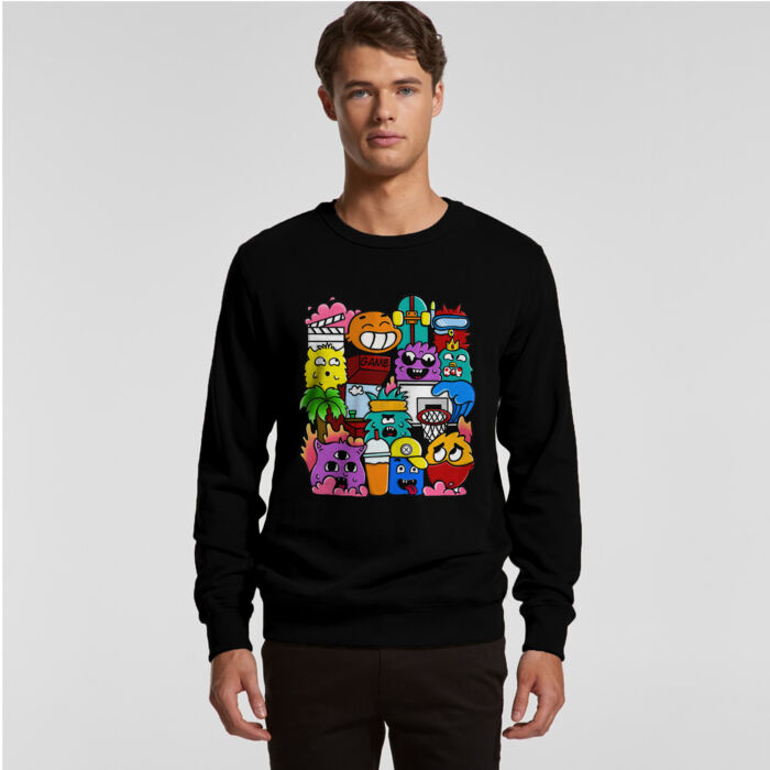 Doodle 1 Unisex Sweatshirt Thumbnail