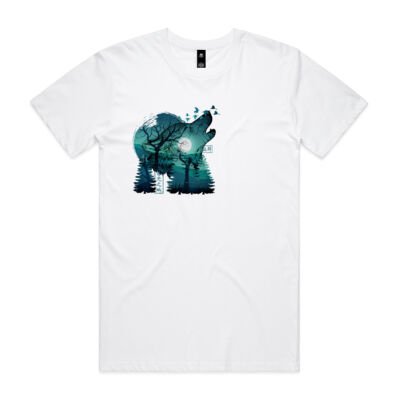 Spirit Animal Wolf 5 Unisex T-Shirt Thumbnail