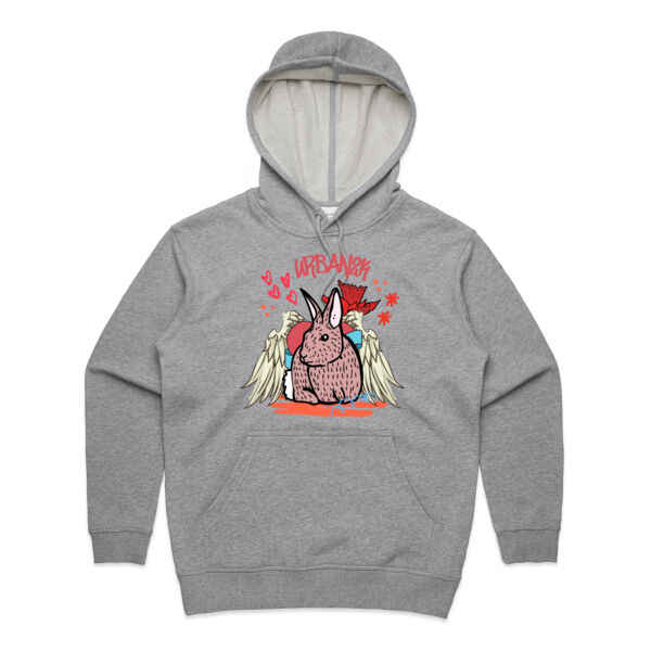 Angel Rabbit Women's Hoodie Thumbnail