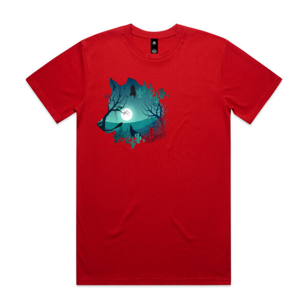 Spirit Animal Wolf 1 Unisex T-Shirt Thumbnail