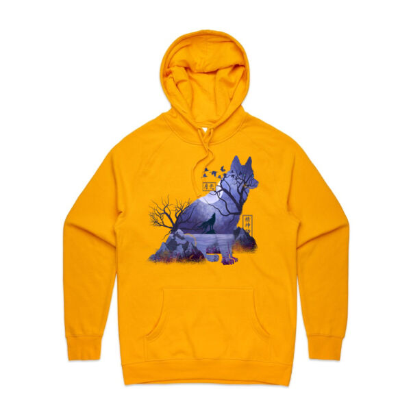 Spirit Animal Wolf 3 Unisex Hoodie Thumbnail
