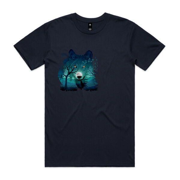 Spirit Animal Wolf 6 Unisex T-Shirt Thumbnail